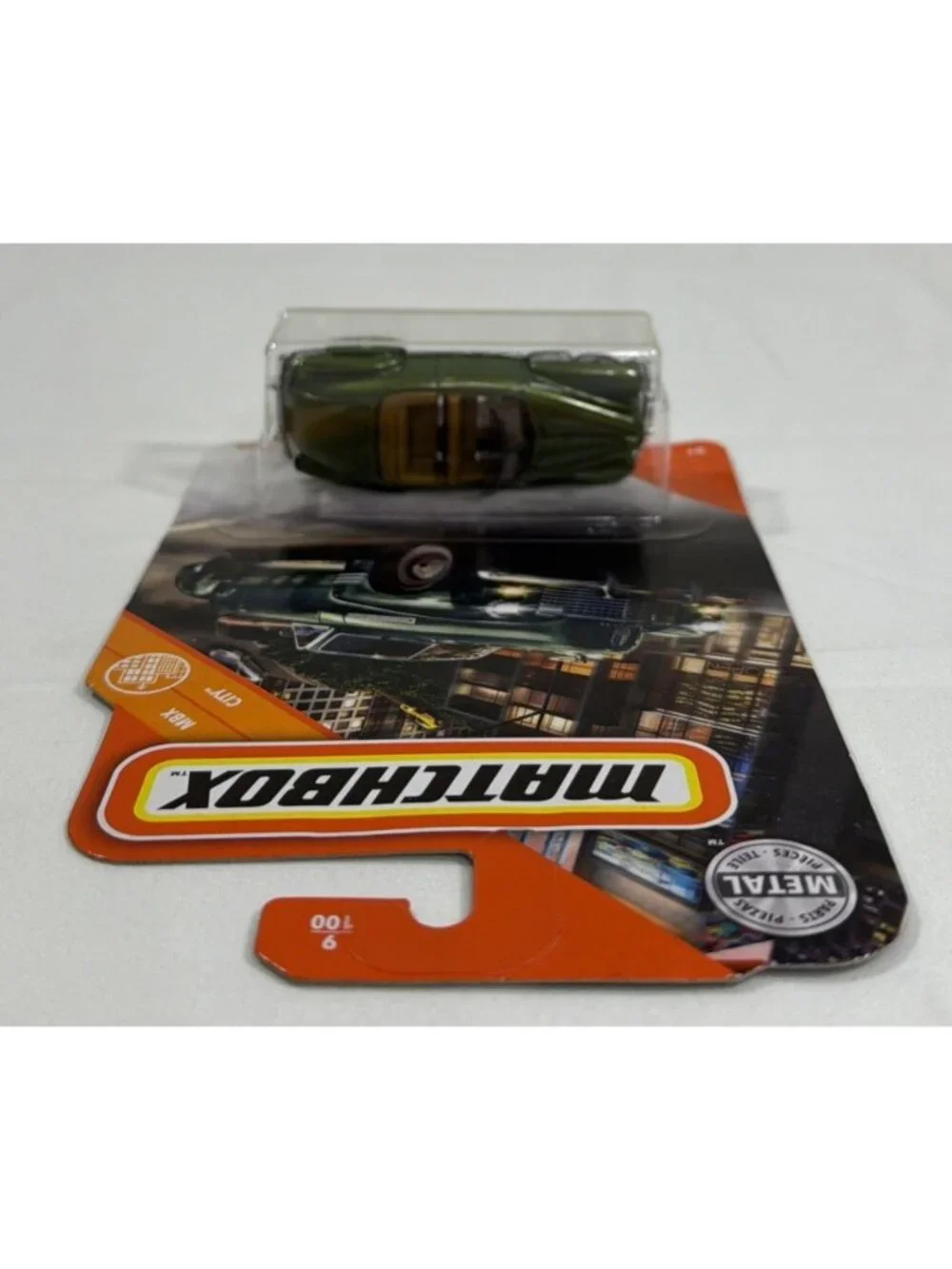 Matchbox Green '41 Cadillac Series 62 Convertible Coupe MBX City